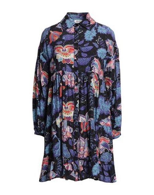 Replay Woman Mini dress Navy Size S Viscose