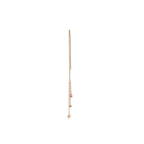 18K Rose Gold Single Earring