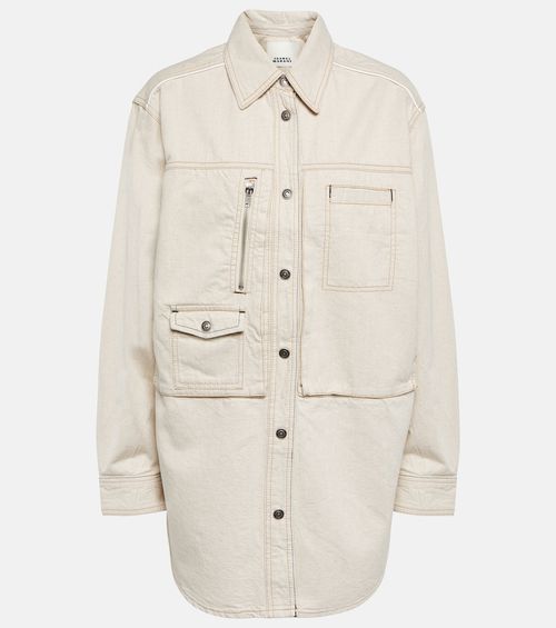 Pearl denim jacket