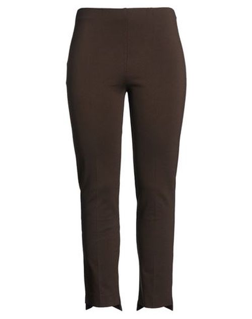 Woman Pants Dark brown Size XL Viscose, Polyamide, Elastane