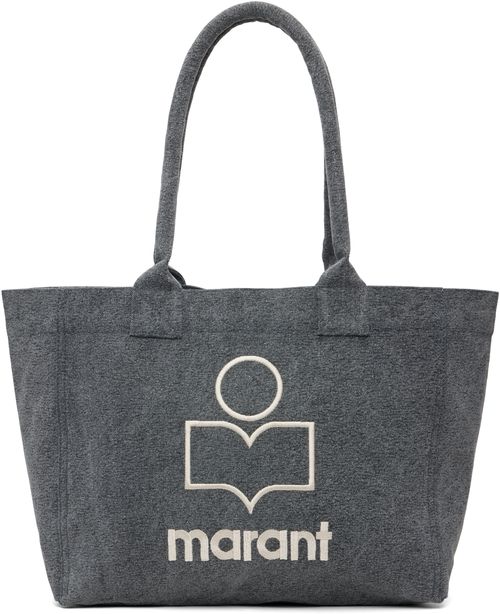Gray Yenky Zipped Tote