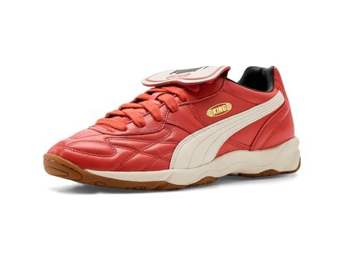 PUMA Mens King Indoor Shoes White/Vibrant Blue