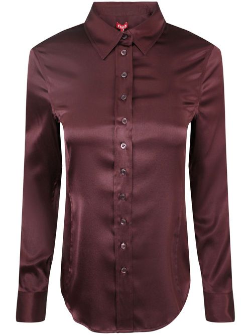 STAUD Carolyn blouse - Rood