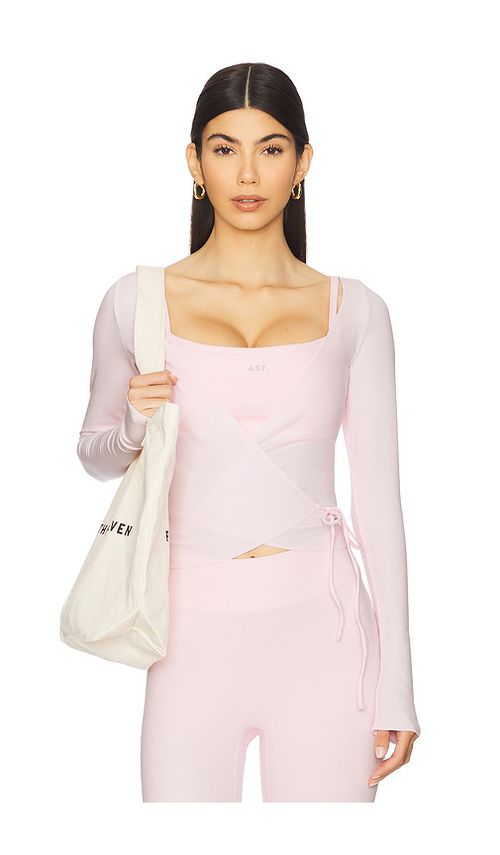 437 The Studio Wrap in Pink. -  XS also in