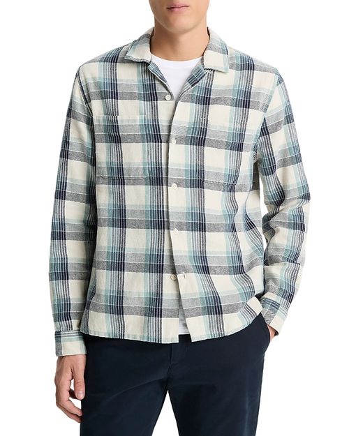 Regular Fit Plaid Shirt