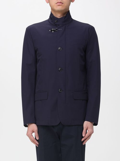 Jacket Men color Blue
