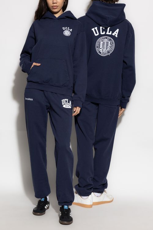 Sporty & Rich Sweatshirt From The 'UCLA' Collection, Unisex, Navy Blue