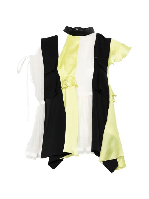 Ruffled blouse