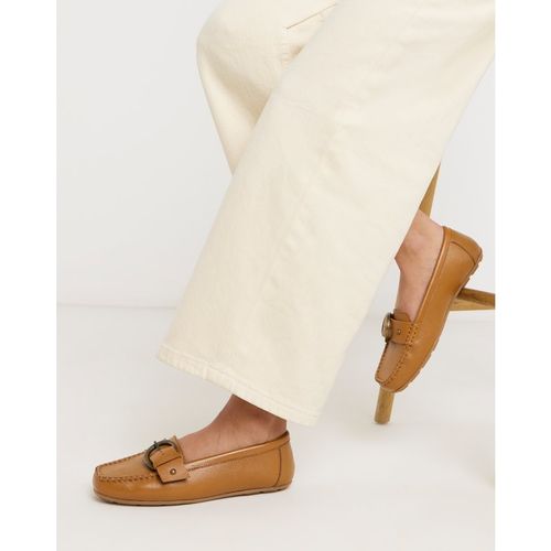 Leather Driving Moccasin Ex Wide