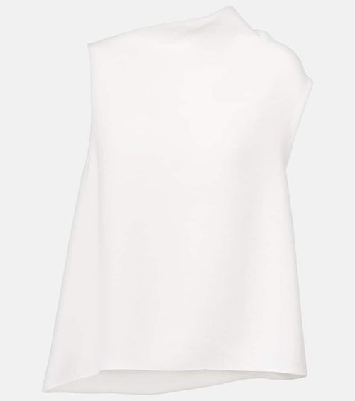 Asymmetric draped top