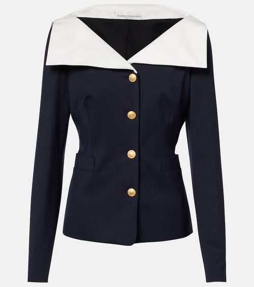 Wool-blend jacket