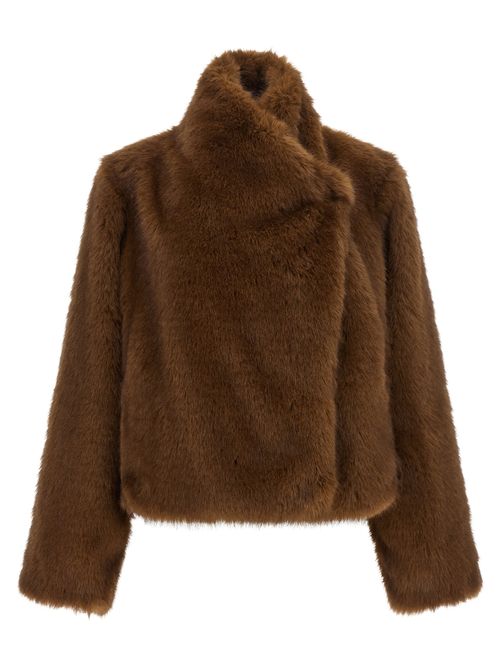 B&B Couture 'Farrah First' Eco-Fur Coat