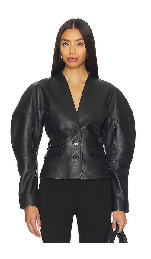 LAMARQUE x REVOLVE Elsy Jacket in Black. M also in