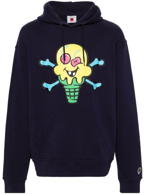 - Cones & bones Printed Hoodie