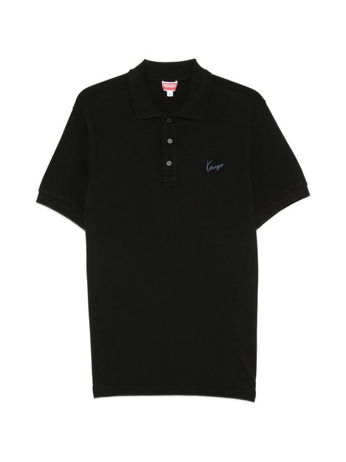Men's Slim Polo Shirt with Signature Details