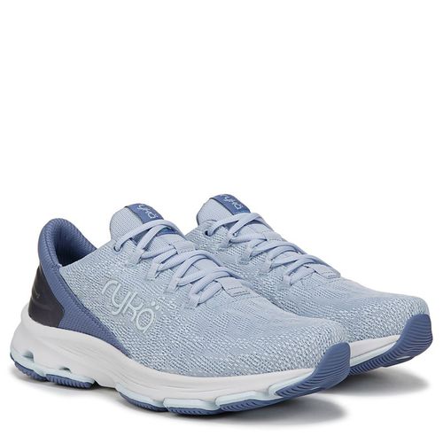 Women's Devotion X Walking Sneakers (Skyway Blue Mesh Fabric)