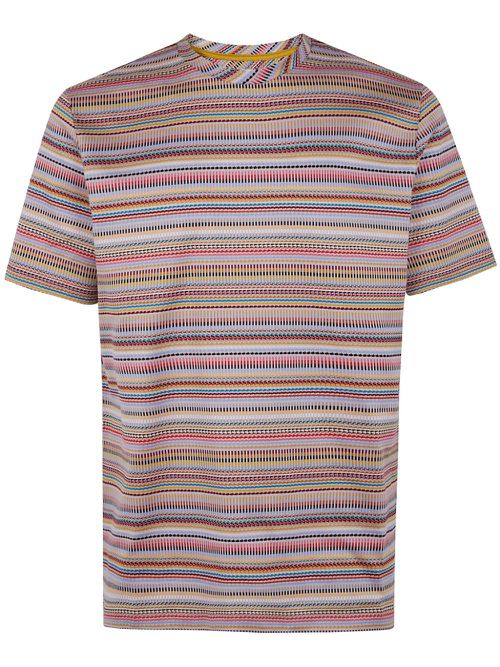 Striped T-shirt - Red