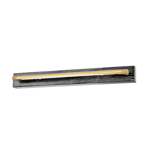 Aged Brass LED Wall Sconce from the Hayden Collection