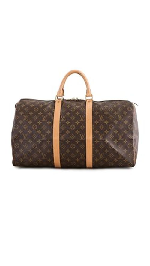 What Goes Around Comes Around Women's Pre-Loved Lv Monogram Ab Keep All 50 Bag, Brown, One Size