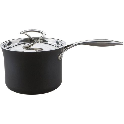 Black 'Style' Hard Anodised Aluminium Cookware Set - Pack of 5