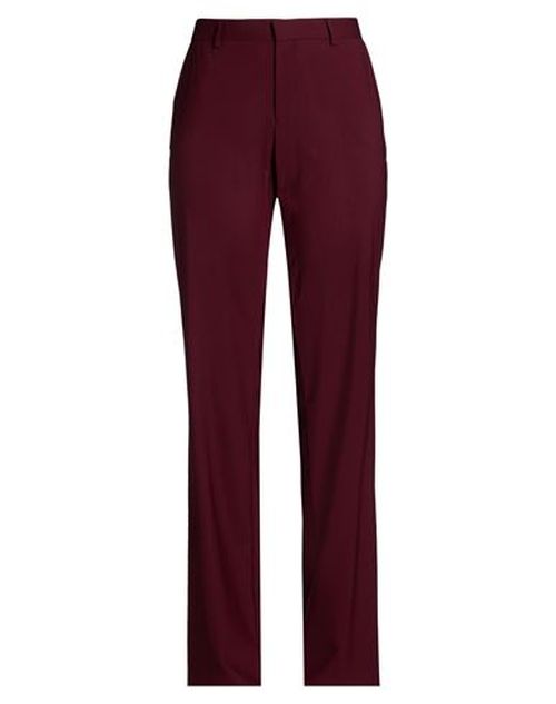 Woman Pants Garnet Size 4 Wool, Nylon