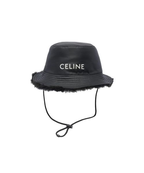 Celine Hat Nylon Bucket Hat Celine Nylon Bucket Hat - Black Hats, Accessories  main image 3