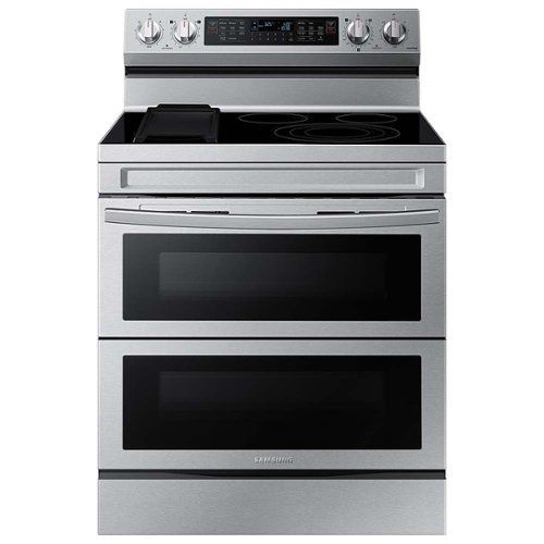 6.3 cu. ft. Smart Freestanding Electric Range with Flex Duo, No-Preheat Air Fry & Griddle - Stainless Steel