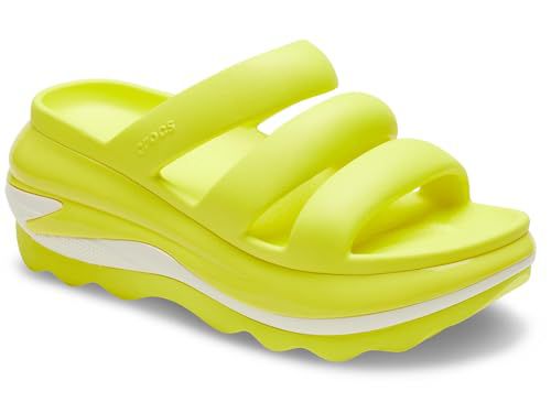 Crocs Unisex Mega Crush Triple Strap Sandal Platform