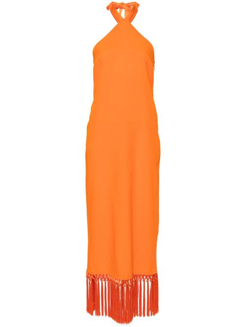 Nina midi dress - Orange