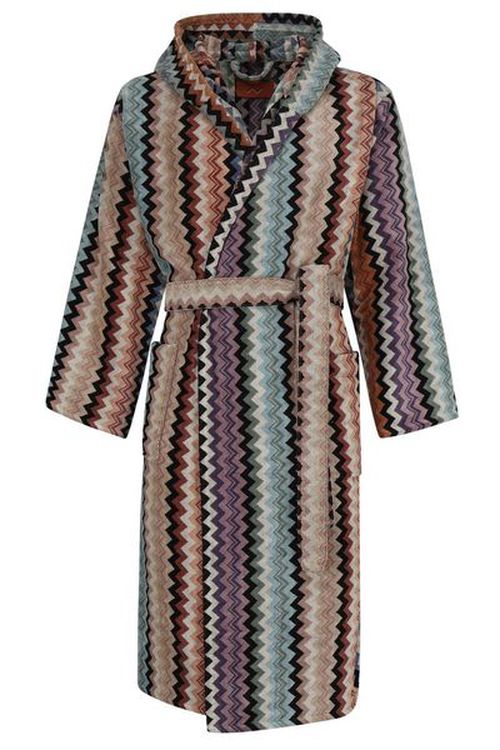 Missoni Home Adam Chevron Terry Hooded Bathrobe