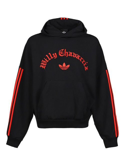 X Willy Chavarria cotton hoodie - Black