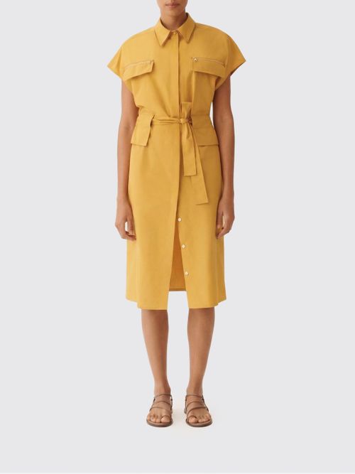 Dress Woman color Mustard