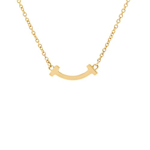 Tiffany T Smile Pendant Necklace