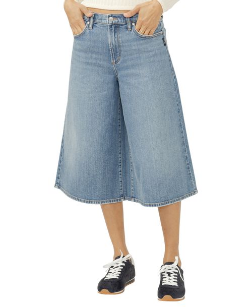 Women's High Rise Culotte Jeans - Newport