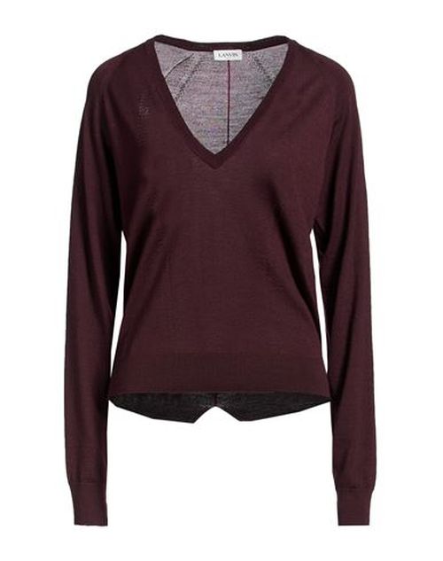 Woman Sweater Burgundy Size S Virgin Wool, Cashmere, Silk, Polyester
