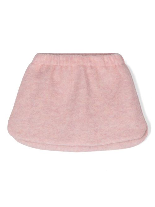 Knitted mini skirt - Pink