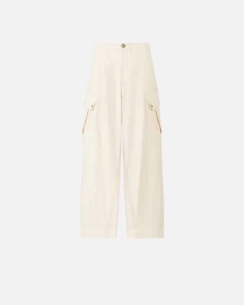 Flowing cotton trousers - 36