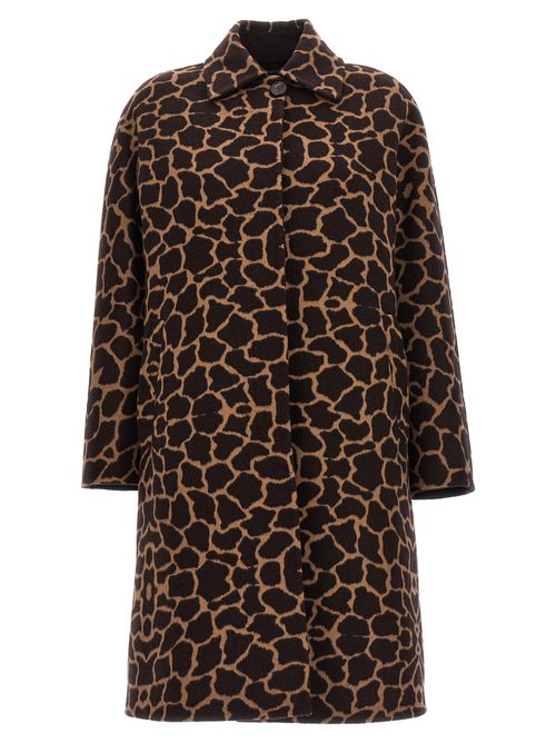 Ortica Coat — Brown