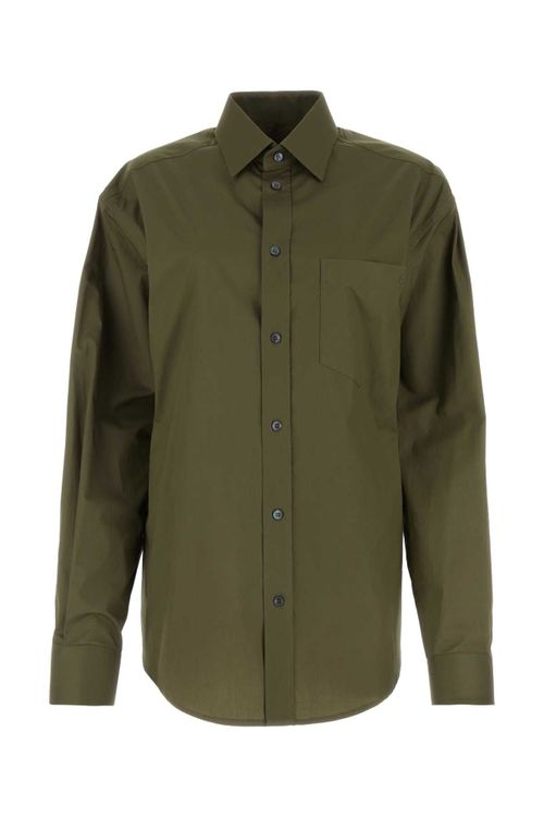 Poplin Shirt — Green