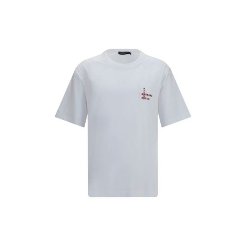 Logo-Print Cotton T-Shirt — White