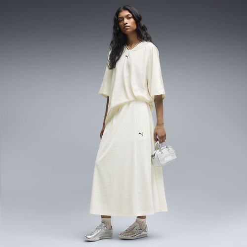 PUMA Lace Pack T7 Women's Midi Skirt in White