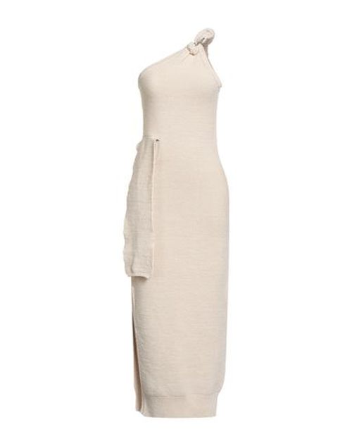 Woman Maxi dress Ivory Size 6 Cotton, Polyester, Polyamide