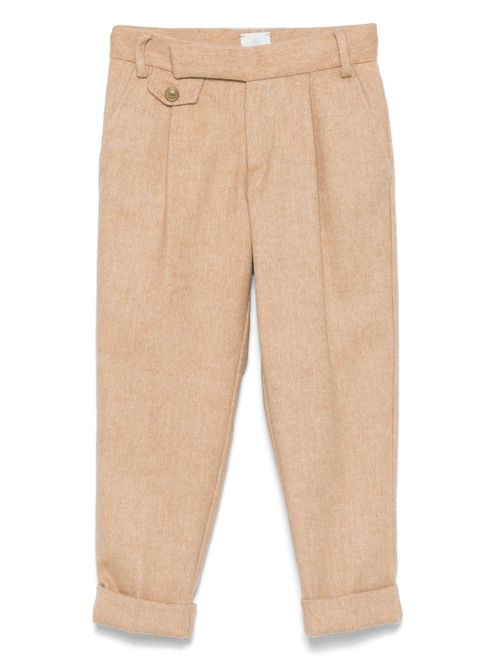 Herringbone trousers - Neutrals