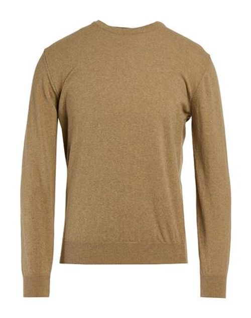 Man Sweater Khaki Size M Wool, Polyamide