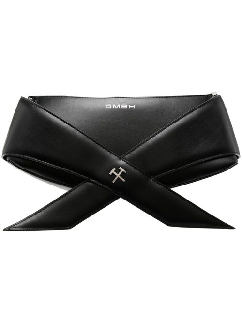 Abdel logo-lettering belt bag - Black