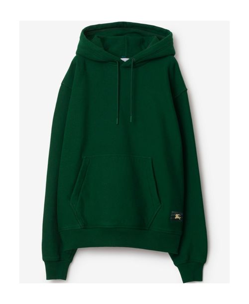 Equestrian Knight-appliqué cotton hoodie