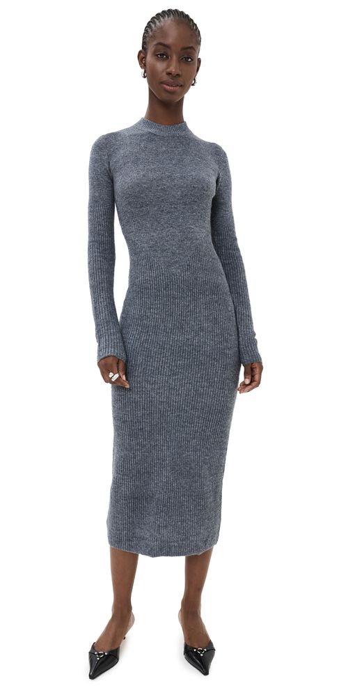 Ramona Dress Charcoal Grey