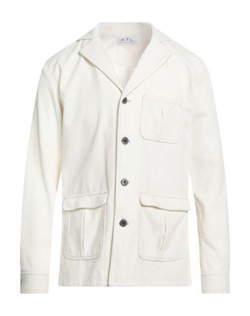 Man Jacket Ivory Size L Cotton