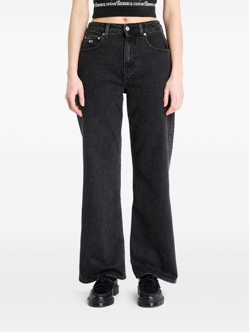 Mia straight-leg jeans - Black