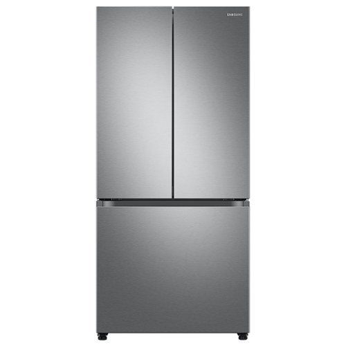 Open Box 25 cu. ft. 3-Door French Door Smart Refrigerator with Beverage Center - Stainless Steel